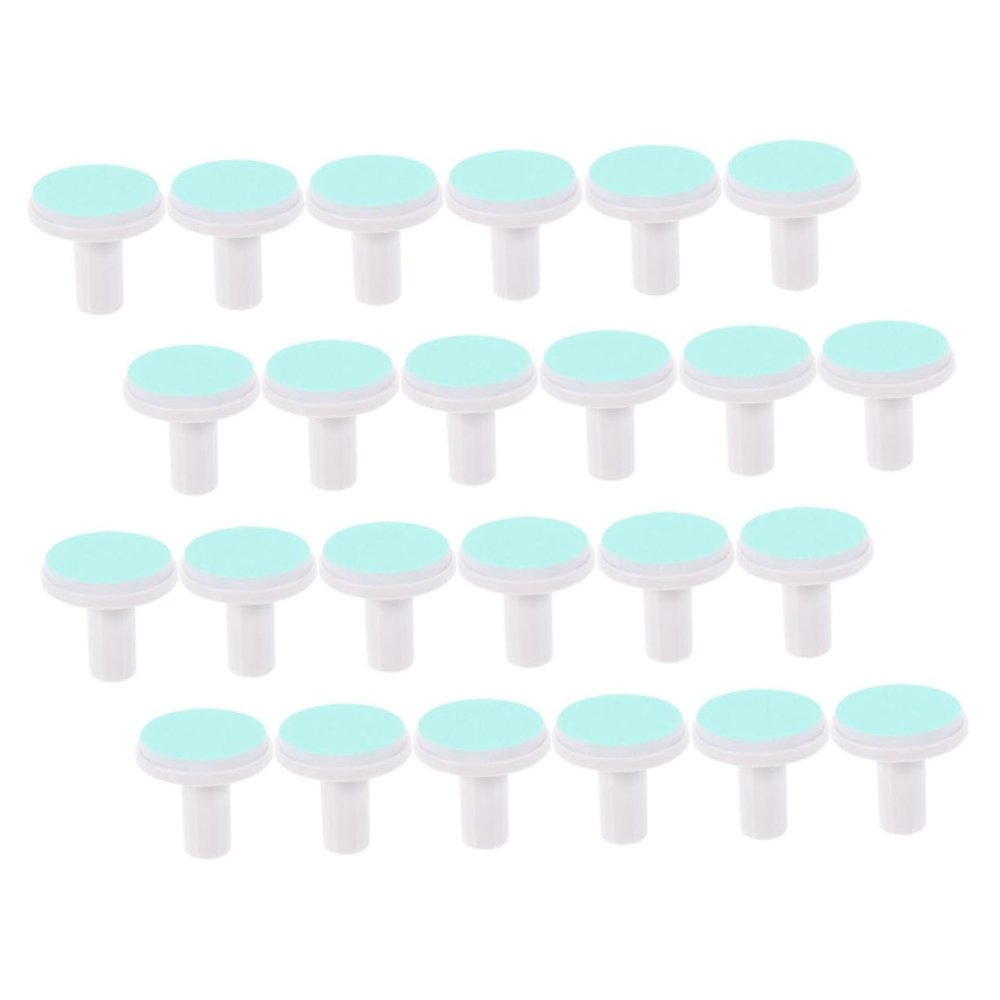 Gogogmee 24pcs Nail Trimmer Replacement Pads Electric File Heads for Boy Girl Care Safe Sandpaper Material Fit for Electric Nail Trimmers Easy to Use