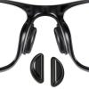 10 Pairs Silicone Adhesive Eyeglass Nose Pads, 3.5mm Thickness Adhesive Anti Slip Glasses Nose Grips with Air Bag(Black) view 3