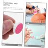 Gogogmee 24pcs Electric Nail File Pads Newborn Nail Trimmer Boys and Girls Electric Trimmer view 4