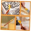 FOMIYES Crevice Cleaning Tool Kitchen Cleaning Tool Cleaning Tools Bathroom Cleaner Small Cleaning Brush Cooktop Scraper Hard Bristle Brush for Cleaning Scrub for Cleaning Convenient Stove, 22.5x4cm view 4