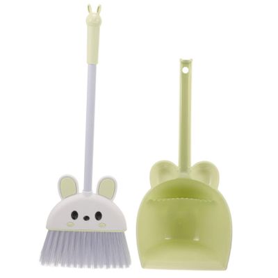 Beaupretty Play Cleaning Set for Toddlers Child Broom and Dustpan Set Kid Broom Dustpan Children's Cleaning Tools