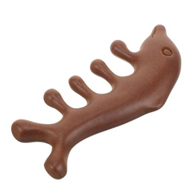 Beaupretty Wooden Massage Comb for Scalp Relaxation Skin-Friendly Wooden Massager Tool Unique Five-Finger Design for Stress Relief and Friends