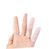 FOMIYES Sebs Anti-Slip Finger Protector Sleeve for Moisturizing and Shielding Fingers Lightweight Design for Men and Women Easily and Portable White Color view 4