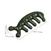 Healeved Jade Massage Comb Scalp Therapy Creative Massager for Curly Hair Body Acupoint Massager view 2