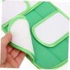 minkissy 2pcs Reusable Fiber Mop Pads for Easy Floor Cleaning Compatible Machine Washable for Hardwood and Smooth view 2