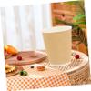 minkissy 50pcs - Paper Cups for Coffee Tea and Beverages Corrugated Disposable Cups for Home Events view 3