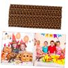 minkissy 125pcs Halloween Party Paper Straws Pumpkin Pattern Creative Black and Drinking Straws for Parties Birthdays Weddings and Festive Celebrations view 1