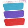 minkissy 3pcs Household Mop Cloth Replacement Red Mop for Efficient Cleaning High Absorbency for Floors Corners and More view 4
