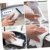 minkissy Black Sponge Scrubbers for Cleaning Dishes Reusable Sponge Scouring Pads view 3