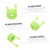 minkissy 2pcs Portable Drops Holders Shake Brackets for Easy Application Lightweight and Compact Design Compatible Bottle Green view 2