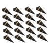 Hohopeti 50pcs Paper Food Cones for Candy Ice and Flowers Elegant Kraft Paper Wrappers for Parties Weddings and Events Eco-Friendly Design view 1