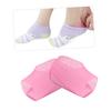 minkissy Invisible Height Increase Insoles Comfortable Silicone Heel Pads for Men Women Thick Non-Slip Cushion for Sneakers Boots and Everyday Wear Pink view 3