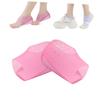 minkissy Invisible Height Increase Insoles Comfortable Silicone Heel Pads for Men Women Thick Non-Slip Cushion for Sneakers Boots and Everyday Wear Pink view 4