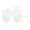 minkissy 3pairs Non-Slip Gel Forefoot Cushions for Flip-Flops and Sandals Comfortable Toe Protectors of Thick Cushioned Pads for Enhanced Support and Friction Prevention view 3