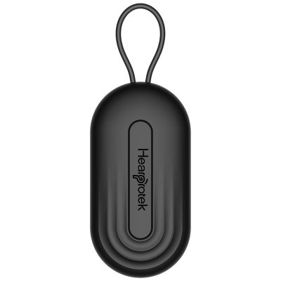 Hearprotek Earplug Cases, Portable Earplug Holder, Mini Storage Case Earbud Plug Organizer Ear Plug Case Durable Small Carrying Case for Travel, Business Trip (Black)