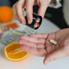 2pcs Portable Pill Container Keychain Pill Holder Medicine Organizer,Aluminium Alloy Round Pill Box Organizer for Outdoor Travel Camping view 3