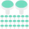 MUSISALY 24pcs Electric Nail Trimmer Pads for Safe Replacement Grinding Heads for Electric Nail File for Boy Girl Toddlers Easy to Install Use Sandpaper Material view 1
