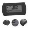 Beavorty 10pcs Black Pillow Gift Boxes with Clear Window Candy Packaging Boxes for Weddings Birthdays and Special Occasions Durable Paper Favor view 3