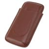 3-Piece Cigar with Cigar Cutter Pocket Leather Cigar Holder Portable Organizer for Outdoor Use Cigar Holder Cigar (Brown) view 4