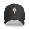 Rqwaaed Ice Cream in A Waffle Adjustable Sandwich Dad Casquette for Men Women view 1