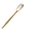 COLLBATH 4pcs Natural Bamboo Toothbrushes Ergonomic Handle Travel Home Use Soft Bristles for Gentle Cleaning Biodegradable Toothbrush view 2