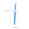 COLLBATH Training Toothbrush Set for Toddlers 2pcs Silicone Brush Gentle Bristles view 4