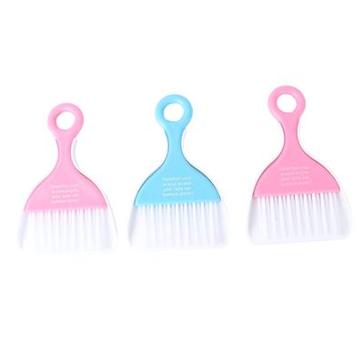 Healeved 3pcs Broom Dustpan Set Portable Keyboard Cleaning Tools for Home Office Efficient Computer Brush for Tight Spaces Mixed Colors