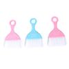 Healeved 3pcs Broom Dustpan Set Portable Keyboard Cleaning Tools for Home Office Efficient Computer Brush for Tight Spaces Mixed Colors view 1