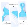 Healeved 3pcs Broom Dustpan Set Portable Keyboard Cleaning Tools for Home Office Efficient Computer Brush for Tight Spaces Mixed Colors view 4