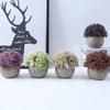 HOOTNEE Vintage Decorative Bonsai Simulation Pot Culture Artificial Plant for Decoration Safe and Odorless Purple view 3