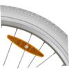 Beaupretty Wheelchair Pu Solid Tires Maintenance Elastic Wheelchair Replacement Wheels for Front and Rear Use view 3