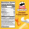 Pringles Mingles Puffed Snacks, Cheddar and Sour Cream, Cheese Puffs, Salty Snacks (6 Bags) view 2