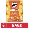 Pringles Mingles Puffed Snacks, Cheddar and Sour Cream, Cheese Puffs, Salty Snacks (6 Bags) view 4