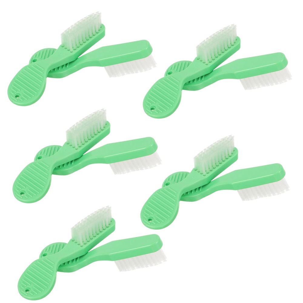 MAGICLULU 10pcs Large Head Toothbrush Soft Bristles for Braces Prison Toothbrush for Blind Spots
