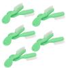 MAGICLULU 10pcs Large Head Toothbrush Soft Bristles for Braces Prison Toothbrush for Blind Spots view 1