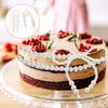 Ciieeo Pearl Bow Cake Decorations 10Pcs Imitation Pearl Cupcake Toppers for Wedding Birthday Party Valentine S Day Dessert Table and Celebration view 2