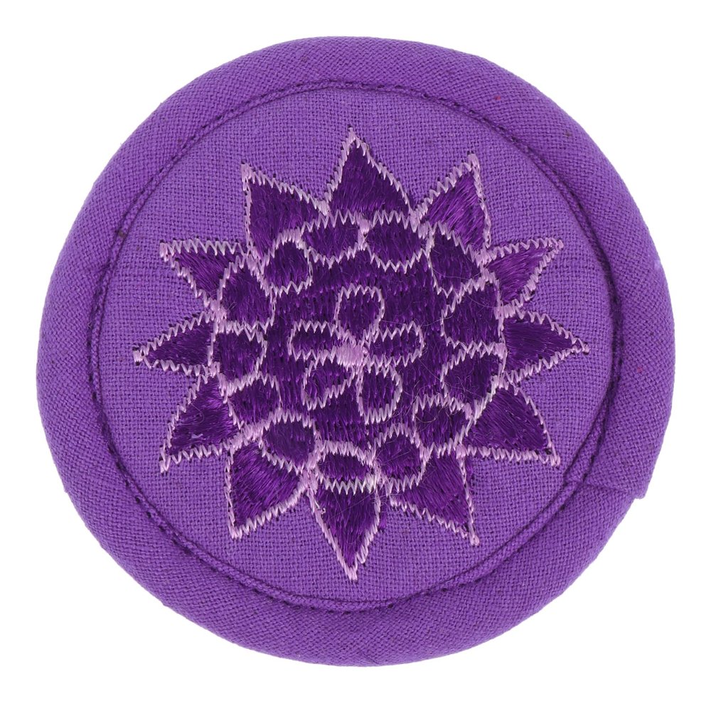 Abaodam Unique Tibetan Style Teapot Pillow Singing Bowl Pad Yoga Mat Buddhist Decor Meditation Sound Bowl Mat