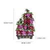 Artificial Bonsai Tree Jade Bonsai Gem Decoration Grape Decoration Office Home Creative Bedroom Handicraft Decoration Chinese Style Bonsai Ornaments Fake Bonsai Tree view 2