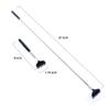 Gerrit Ultimate Telescopic Colorful Stainless Steel Extendable Back Scratcher (Pack 2, Brown) view 2