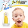 FOREVIVE Finger Toothbrush for Toddlers 1-3,Finger Toddler Toothbrush Age 2-4,Newborns Silicone Toothbrushes,Soft Infant Oral Cleaner with Travel Storage Case, 2 Pcs view 2