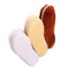 minkissy 3pairs Thick Winter Insoles Plush Foot Care Shoe Pads Simulation Wool Material Random Color Sports and Outdoor Use view 1