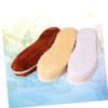 minkissy 3pairs Thick Winter Insoles Plush Foot Care Shoe Pads Simulation Wool Material Random Color Sports and Outdoor Use view 3