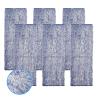 6 Pack Microfiber Dusting Pad Replacement for Bona Family of Mops, Washable & Reusable 18.3 x 6.1 Inch Mop Replacement Pads for Hardwood and Multi-Surface Floors Cleaning Head, Wet/Dry Mop view 1