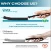 6Pcs Hard Bristle Crevice Cleaning Brush, Multifunctional Premium Crevice Cleaning Tool, Designed for Cleaning Narrow Spaces, Suitable for Toilet, Faucets,Kitchen,Grout, KOSPRIE view 3
