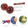 TOVINANNA Smooth Wooden Massage Balls for Hand Exercise Portable Stress Relief Therapy Balls Pearwood Storage Bag for Elderly and Home Decor view 4