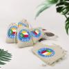 Vafogehu 8Pcs Burlap Bags with Drawstring Comoros Flag Gift Bag Bunches Pocket view 4