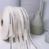 100 Yards/Roll Personalized Twill Contton Ribbon, Custom Logo Cotton Ribbon Wedding Favors Birthday Party New Years Christmas Gifts Accessories For Flowers, Gift Wrap Handmade DIY Sewing Fabric(50mm x view 3