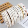 100 Yards/Roll Personalized Twill Contton Ribbon, Custom Logo Cotton Ribbon Wedding Favors Birthday Party New Years Christmas Gifts Accessories For Flowers, Gift Wrap Handmade DIY Sewing Fabric(20mm x view 2