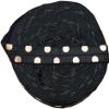 FAZAIQILUO Foil Printed Elastic Spandex Woven Band Sewn Edge Bracelet Clothing Accessories and Decorations view 2