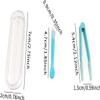 JJLFresheners Blue Contact Applicator,Contact Lens Remover Tool,Inserter+Tweezer with Soft Tip,for Contact Lens Cases Health and Household view 2